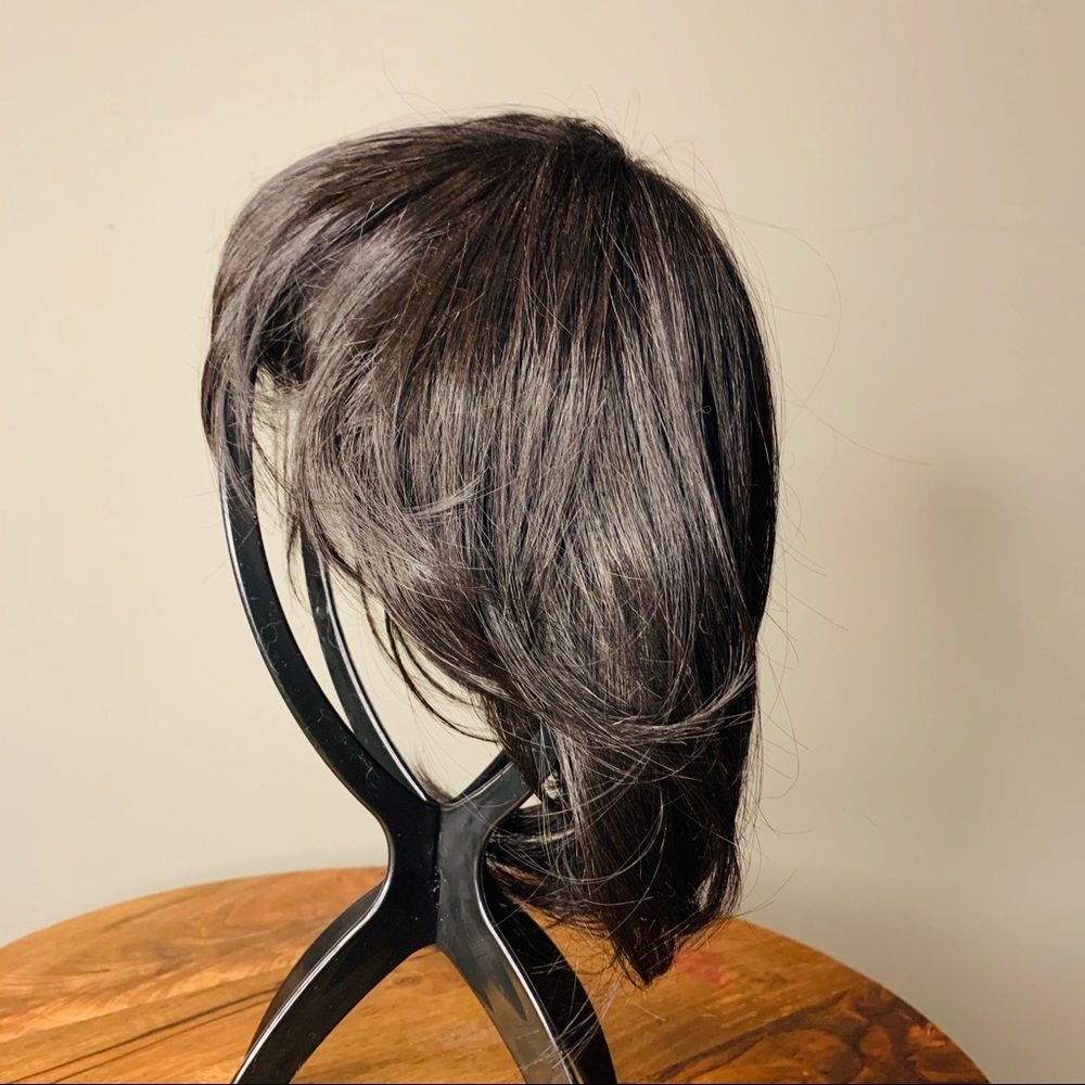 Paula Young Curlable Topper Dark Brown Black